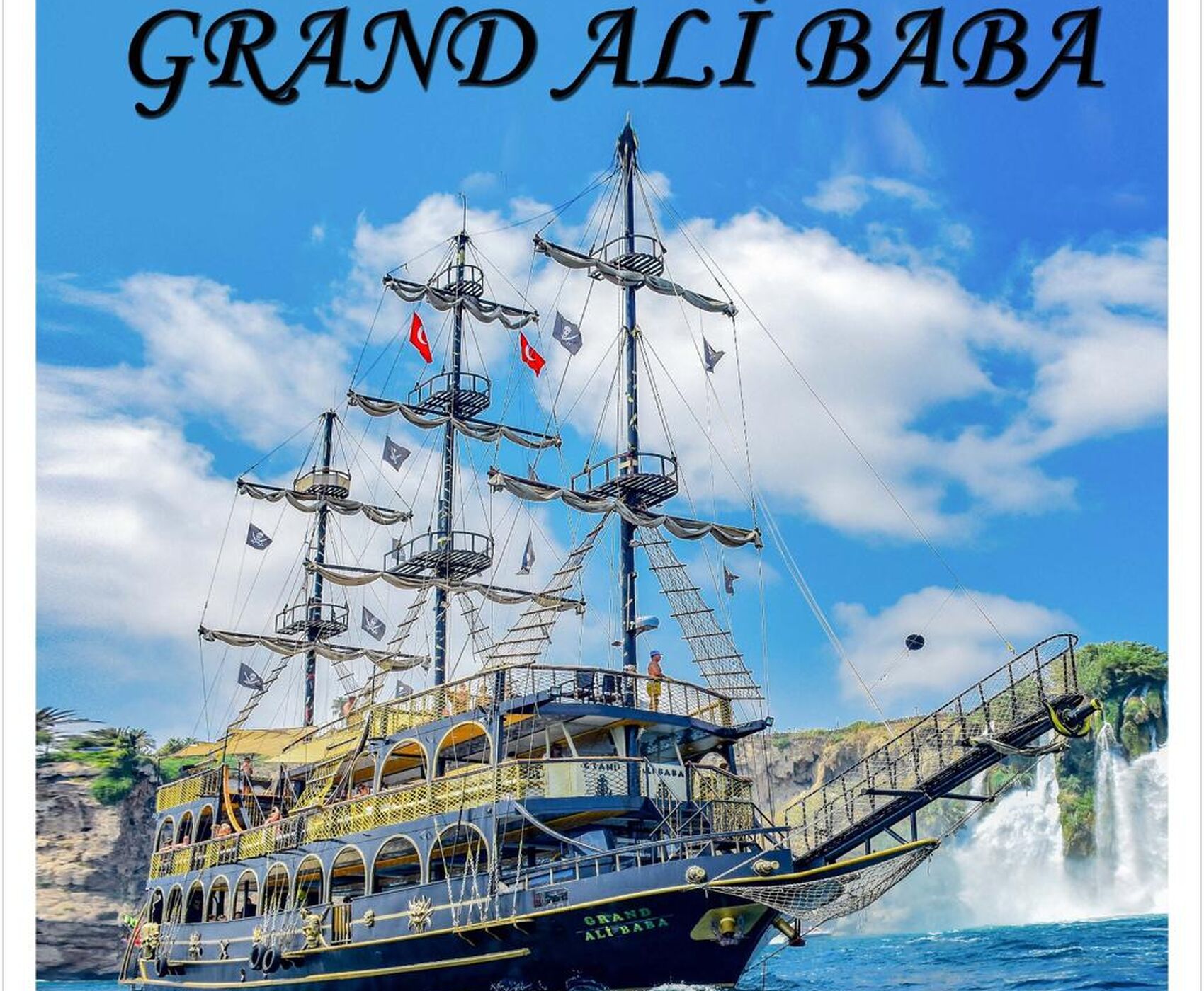 BALIKCI BARINAĞI ALİ BABA KORSAN TEKNESİ İLE ŞELALE TURU