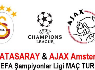 GALATASARAY & AJAX AMSTERDAM MAÇ BİLETİ DAHİL ŞAMPİYONLAR LİGİ MAÇ TURU Türk Hava Yolları ile 2 gece
